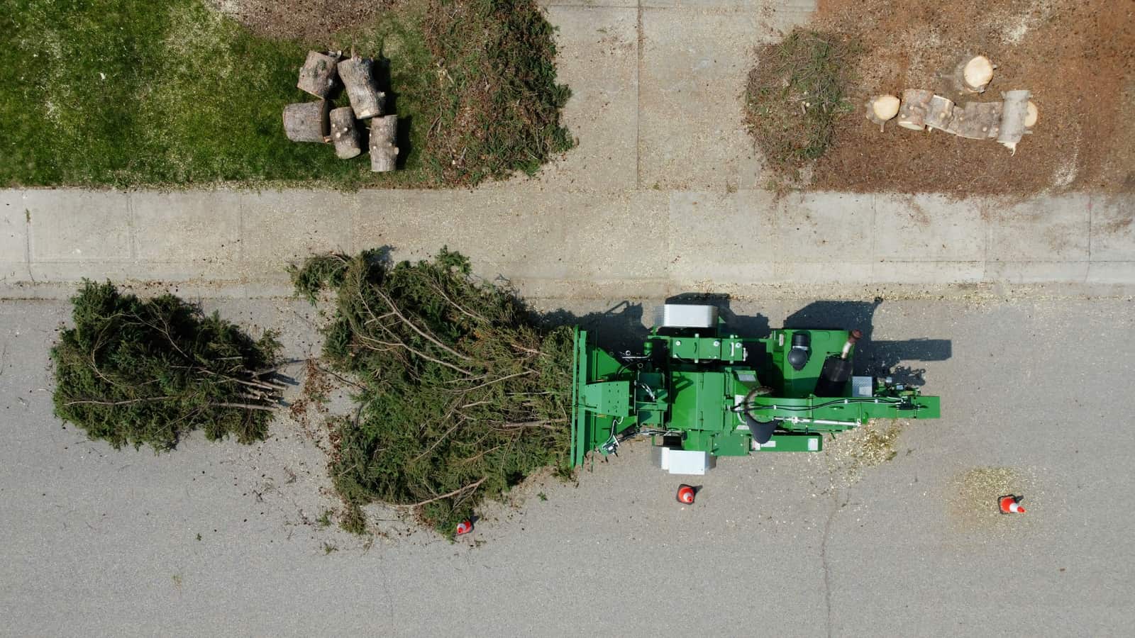 Seasoned firewood chopped and split for sale